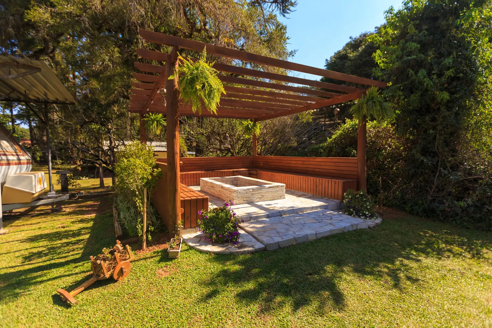 Pergola van douglas