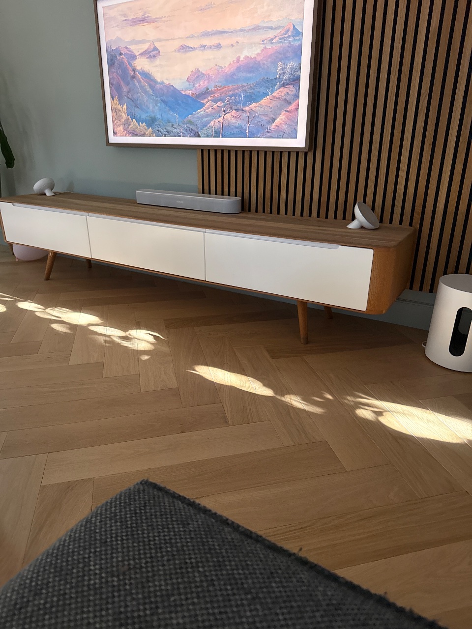 Mooie vloer met houtpanelen, foto 1